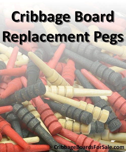 Revive your cribbage board with replacement cribbage board pegs.